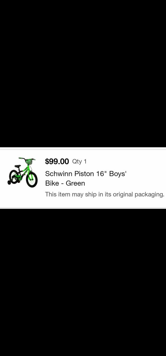 Schwinn piston discount boy's bmx bike